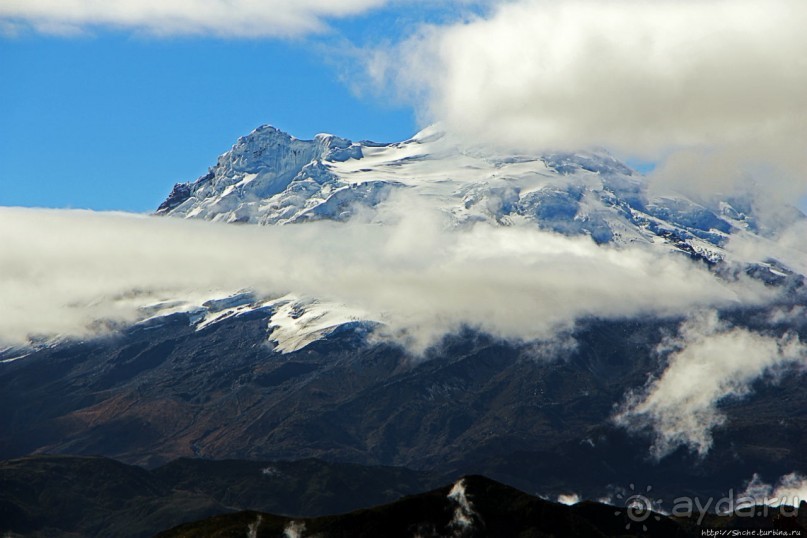 N.P. Cayambe-Coca — горы, реки, водопады. Дорога в облаках