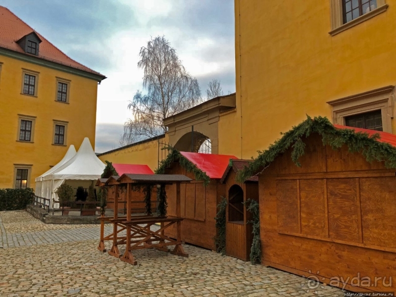 Замок Морицбург в Цайце, короткая разведка "с боем"