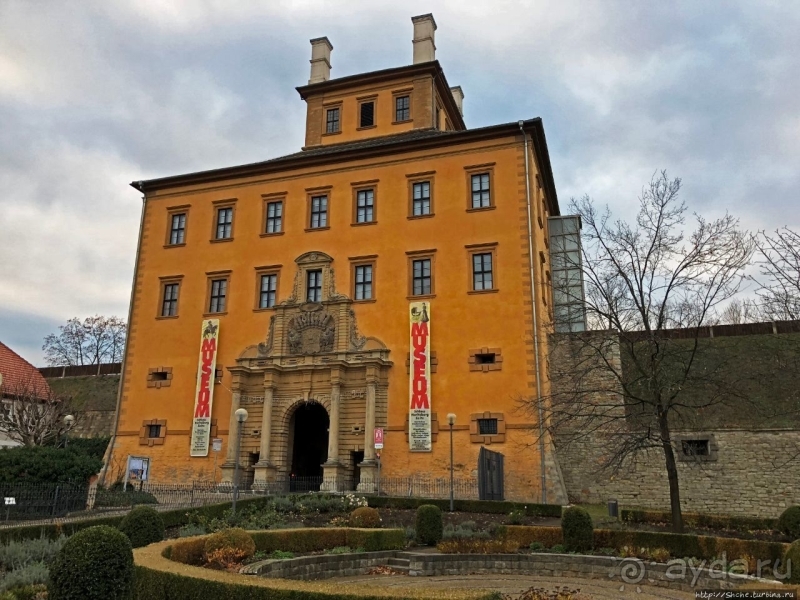 Замок Морицбург в Цайце, короткая разведка "с боем"