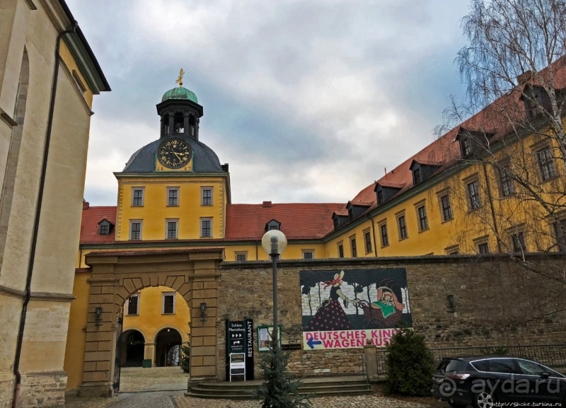 Замок Морицбург в Цайце, короткая разведка "с боем"