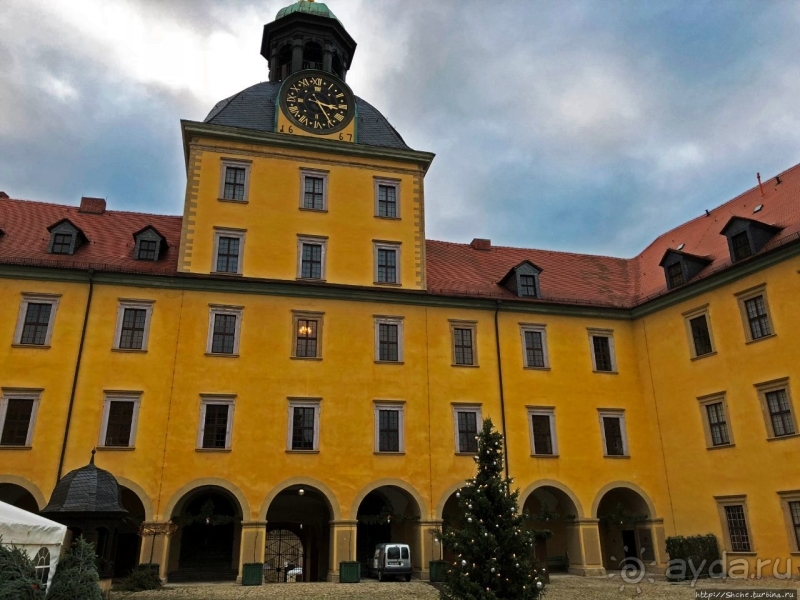 Замок Морицбург в Цайце, короткая разведка "с боем"