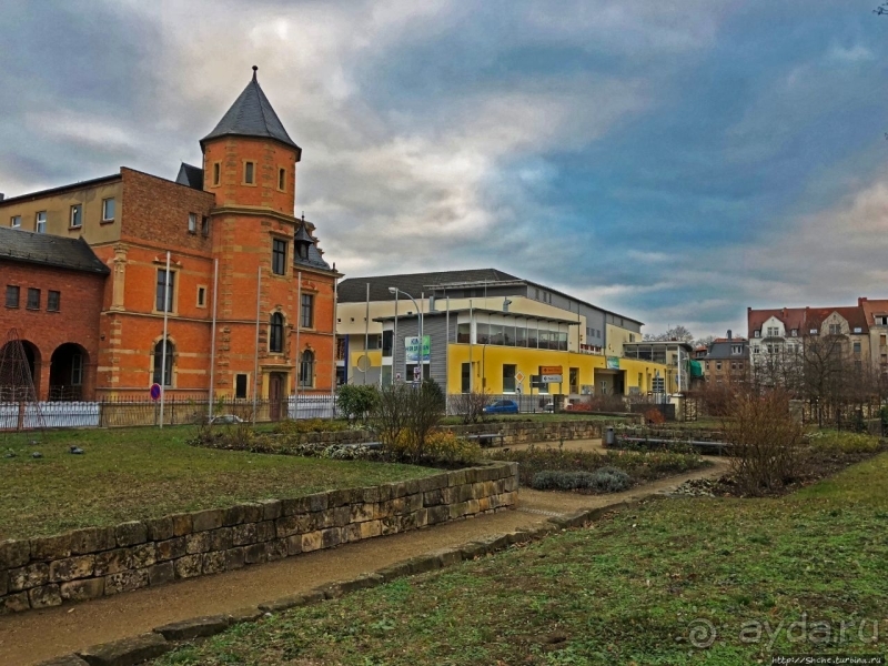 Замок Морицбург в Цайце, короткая разведка "с боем"
