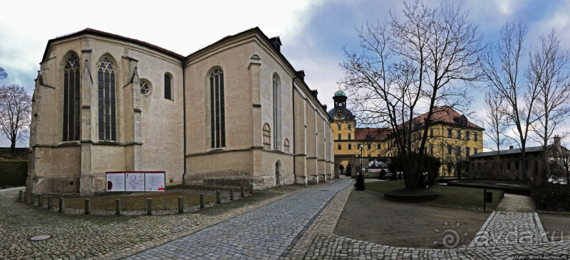 Замок Морицбург в Цайце, короткая разведка "с боем"