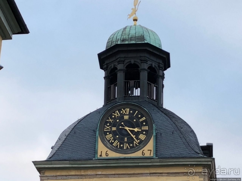 Замок Морицбург в Цайце, короткая разведка "с боем"