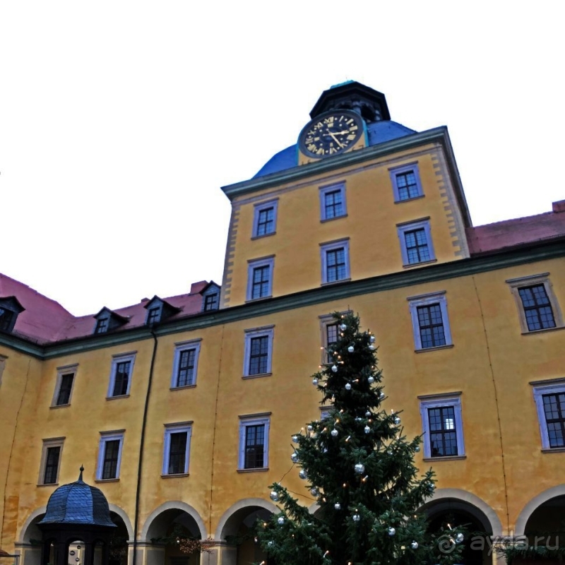 Замок Морицбург в Цайце, короткая разведка "с боем"