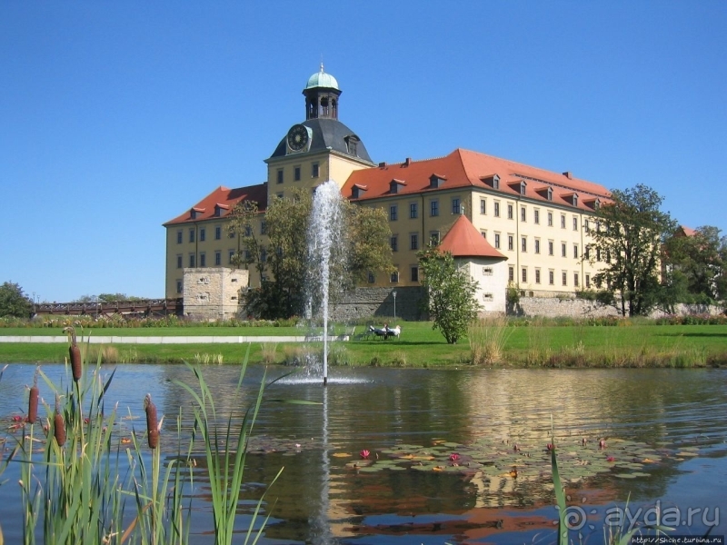 Замок Морицбург в Цайце, короткая разведка "с боем"