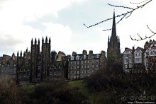 West Princes Street Gardens — центральный парк Эдинбурга