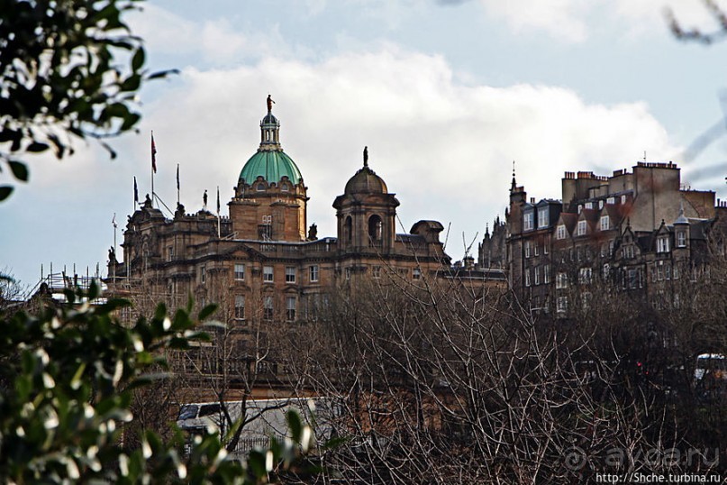 West Princes Street Gardens — центральный парк Эдинбурга