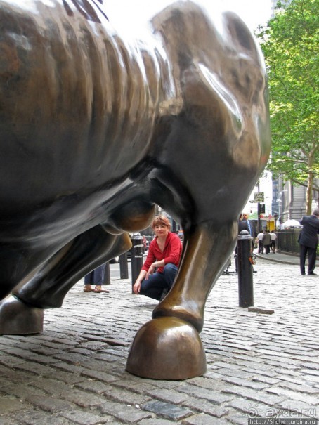 «Атакующий бык» — самый фотографируемый объект Нью-Йорка