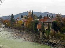 Знакомство с Кутаиси. Последний день осени. Дождь