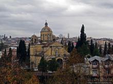 Знакомство с Кутаиси. Последний день осени. Дождь