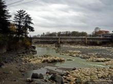 Знакомство с Кутаиси. Последний день осени. Дождь