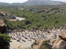 Здесь могли снимать рекламу "Баунти" — пальмовый пляж Ваи