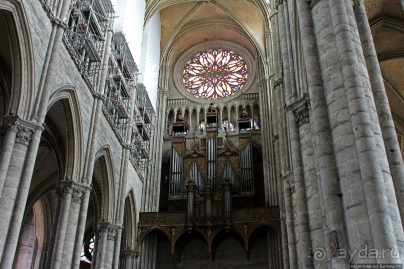 Амьенский собор — крупнейший во Франции, объект ЮНЕСКО №162