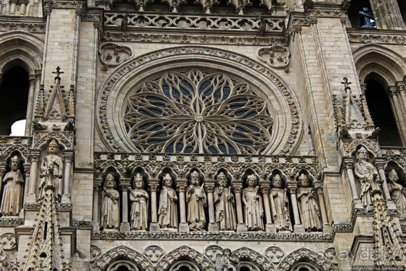 Амьенский собор — крупнейший во Франции, объект ЮНЕСКО №162