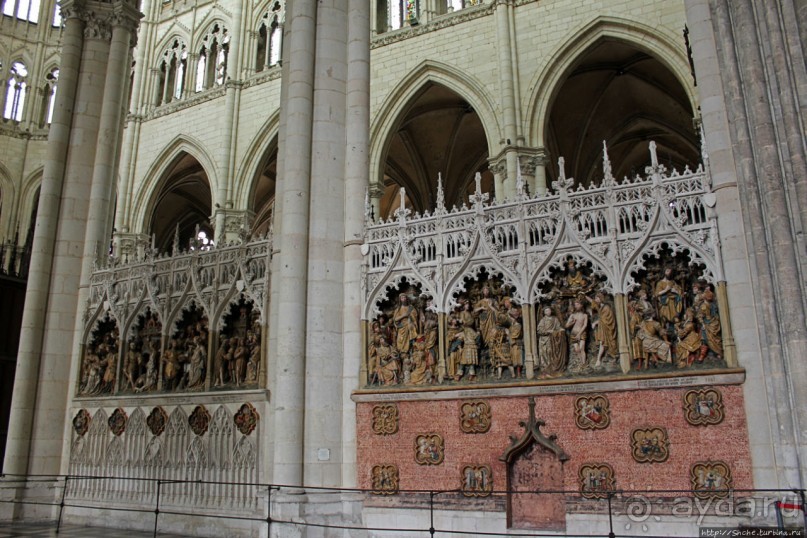 Амьенский собор — крупнейший во Франции, объект ЮНЕСКО №162