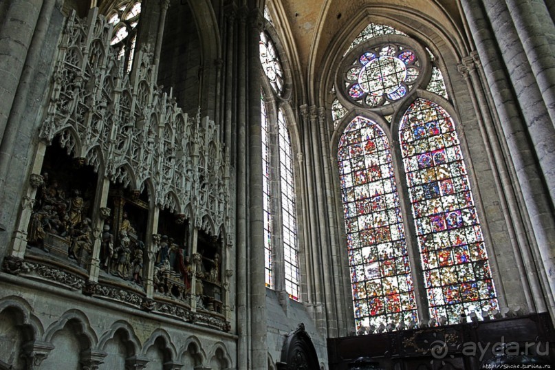 Амьенский собор — крупнейший во Франции, объект ЮНЕСКО №162