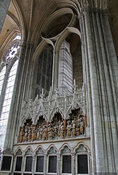 Амьенский собор — крупнейший во Франции, объект ЮНЕСКО №162