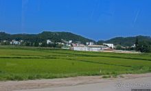 Катим по КНДР. Сельские пейзажи на востоке страны 