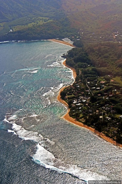 На вертолете над Кауаи. Этап 3. Северное побережье