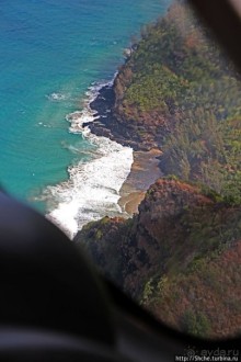 На вертолете над Кауаи. Этап 3. Северное побережье