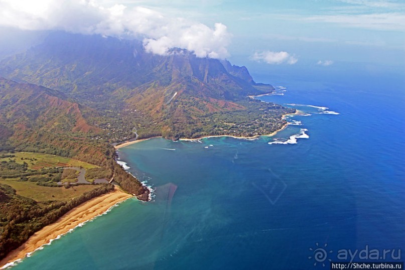 На вертолете над Кауаи. Этап 3. Северное побережье