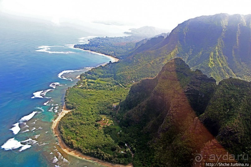 На вертолете над Кауаи. Этап 3. Северное побережье