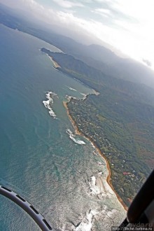 На вертолете над Кауаи. Этап 3. Северное побережье