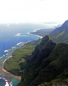 На вертолете над Кауаи. Этап 3. Северное побережье