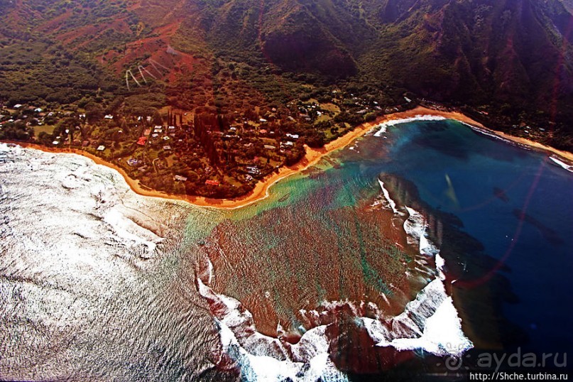 На вертолете над Кауаи. Этап 3. Северное побережье