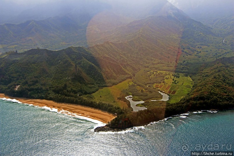 На вертолете над Кауаи. Этап 3. Северное побережье