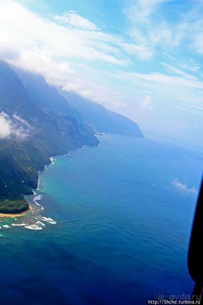 На вертолете над Кауаи. Этап 3. Северное побережье