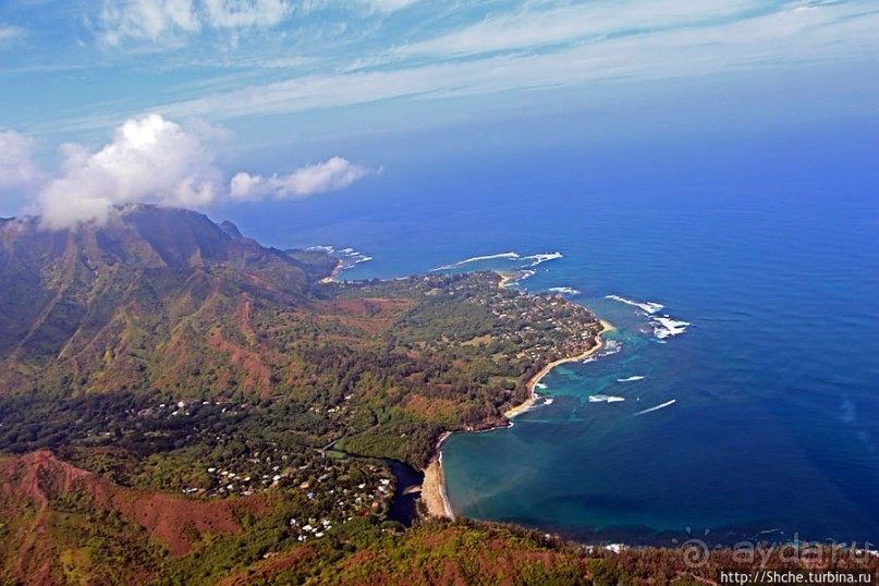 На вертолете над Кауаи. Этап 3. Северное побережье