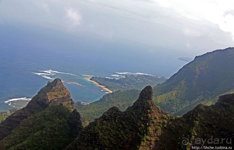 На вертолете над Кауаи. Этап 3. Северное побережье
