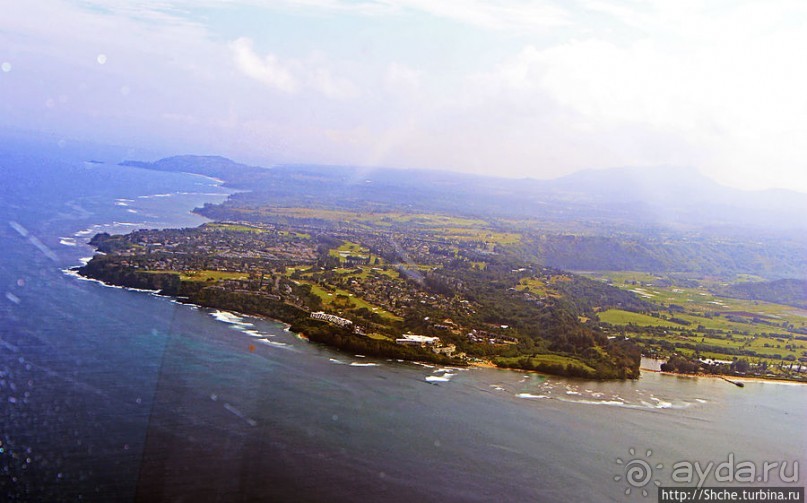 На вертолете над Кауаи. Этап 3. Северное побережье