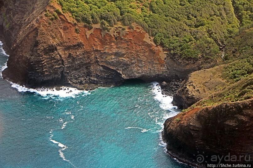 На вертолете над Кауаи. Этап 3. Северное побережье
