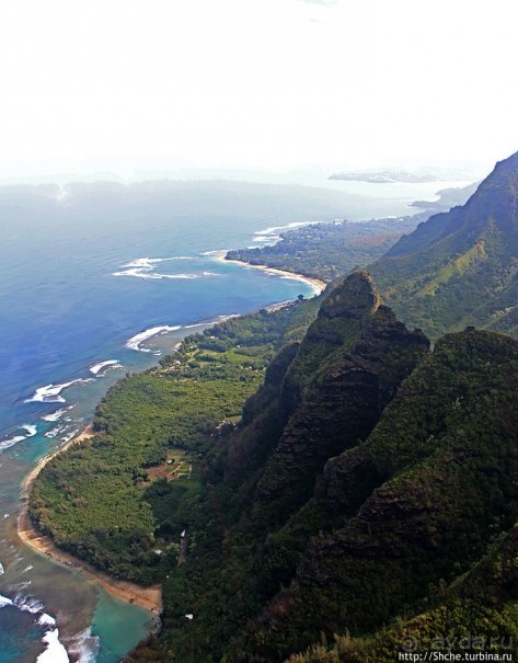 На вертолете над Кауаи. Этап 3. Северное побережье