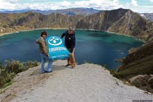 Эталонное озеро в кальдере вулкана Килотоа и легенда о любви