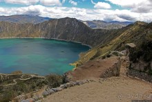 Эталонное озеро в кальдере вулкана Килотоа и легенда о любви