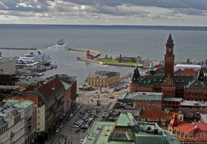 Крыши и горизонты Хельсингборга 