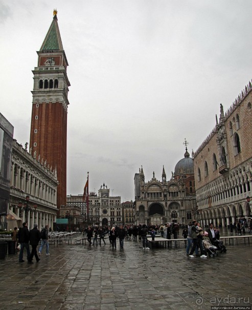 Венеция до Shche... Площадь Сан Марко — сердце города