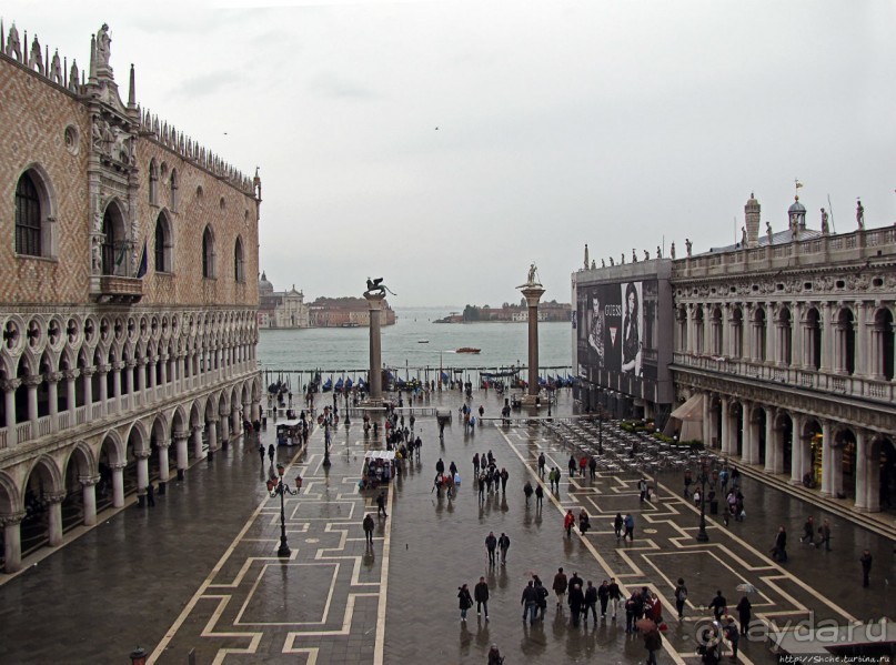 Венеция до Shche... Площадь Сан Марко — сердце города
