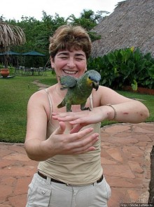 "А-а, и зеленый попугай," — мы покидаем Канайму