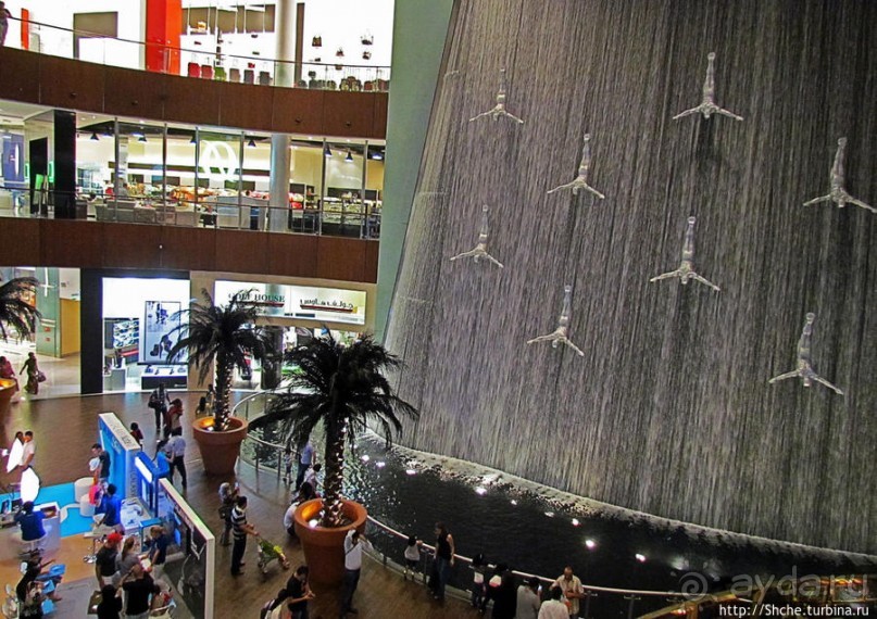 "Dubai Mall" — целый город со своими достопримечательностями