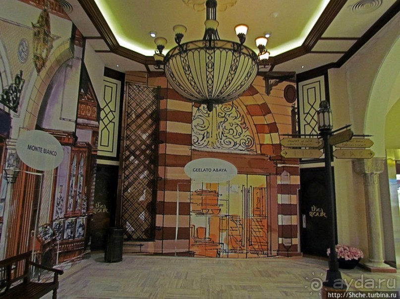 "Dubai Mall" — целый город со своими достопримечательностями