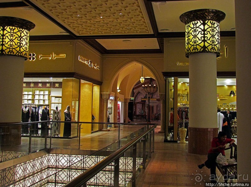 "Dubai Mall" — целый город со своими достопримечательностями