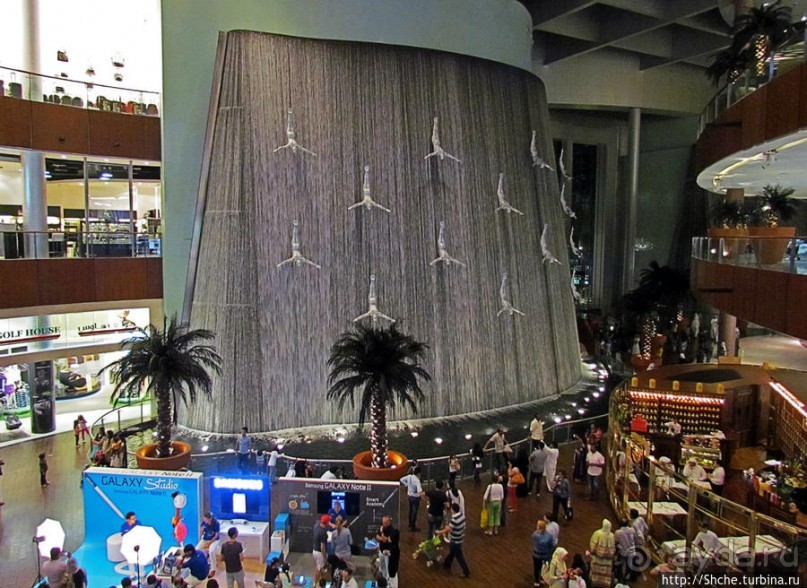 "Dubai Mall" — целый город со своими достопримечательностями