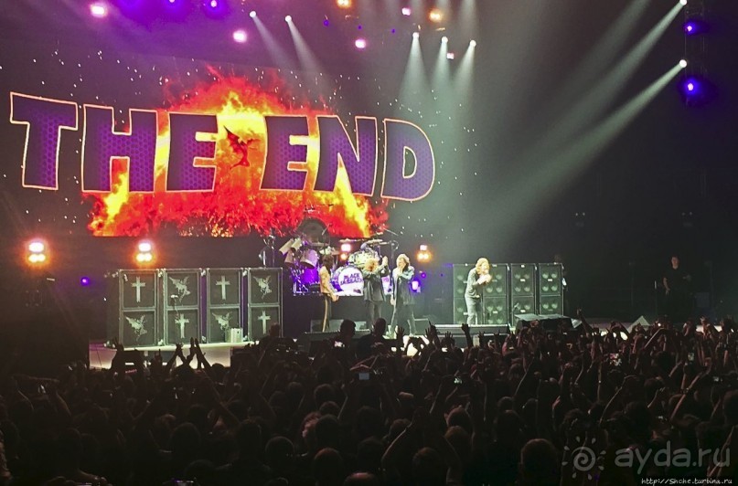 Black Sabbath — "The End" в Праге