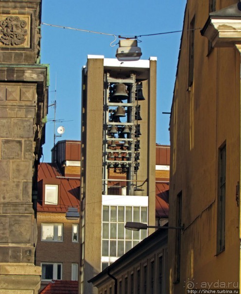 Большая площадь Мальме ( Stortorget ) и городская ратуша