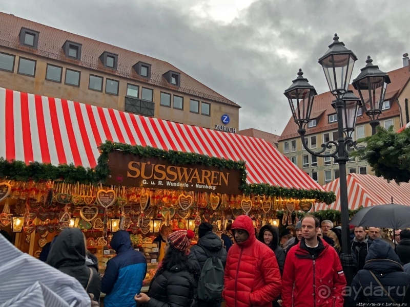 Рождественские метаморфозы. Субботняя толчея в Нюрнберге